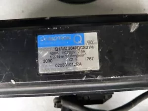 Motor usado Q1AA06040DCS00M SANMOTION Sanyo Denki funcionando bien DHL FedEX gratis - Imagen 1 de 4
