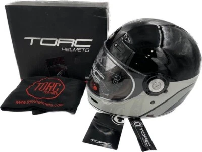 Casco completo retro TORC T1 Dreamliner negro grande - T105DLG24 Foto 1 de 4