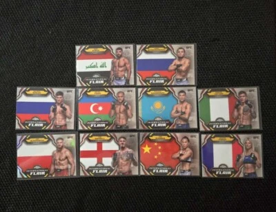 2024 Topps Chrome UFC *PICK A CARD* International Flair (Hobby Exclusive) - Image 1 of 2