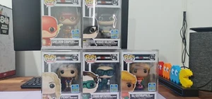 Funko Pop Set Of 6 Big Bang Theory Summer Convention DC Costume - Picture 1 of 9