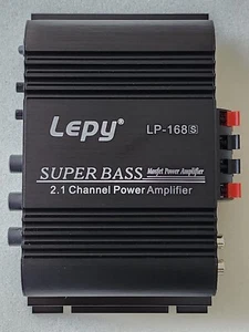 LP-168S Digital Stereo Amplifier Audio 2.1 Channel 2x40W R/L 68Wx1 Sub - Picture 1 of 10