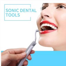 Pulitore Denti Tartaro Elettrico Pulitore Dentale Ultrasuoni Attrezzo Di Puli...