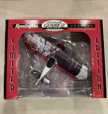 Gearbox Remington Country Limited Edition UBF Biplane Reliant Coin Bank - Image 1 of 4