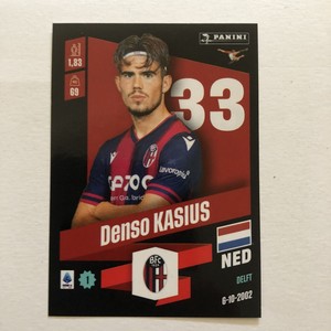 N.42 Denso Kasius Bologna - Panini footballers 2022 23