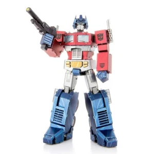 Fascinations Metal Earth Transformers OPTIMUS PRIME in Color 3D Steel Model Kit - Picture 1 of 7