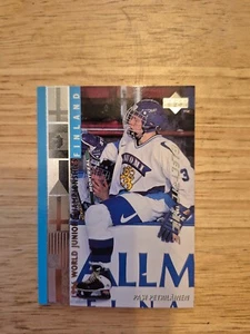 1995-96 Upper Deck Electric Ice Gold RARE Pasi Petriläinen RC #550 Team Finland - Picture 1 of 2