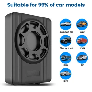 10" 800w Slim Under-Seat Powered Car/Truck Subwoofer Sub+Amp Kit Deep Bass - Picture 1 of 9
