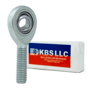 2 cabezales articulados M 10 rosca exterior izquierda DIN ISO 12240-4 E sin mantenimiento - Imagen 1 de 4