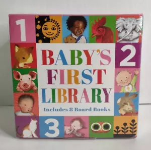 Babys erste Bibliothek: Box 8er Set Brettbücher neu versiegelt - Bild 1 von 6
