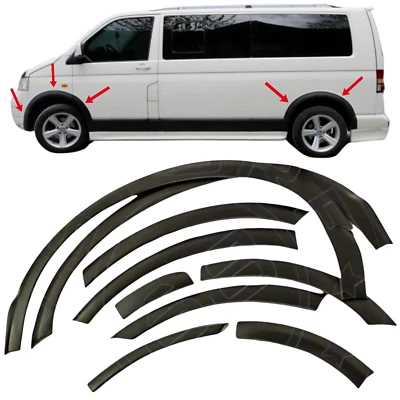 Wheel Arch Protector Fender For VW T5 Multivan V Protection 2003-2015 Set 10 Pieces - Image 1 of 4
