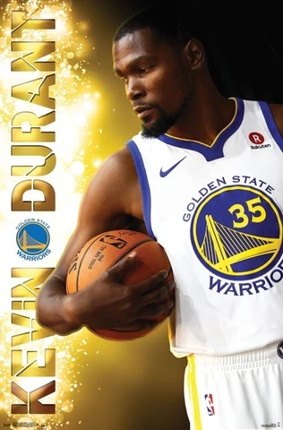 Kevin Durant SHINE Golden State Warriors Superstar NBA Basketball Wall POSTER Cover