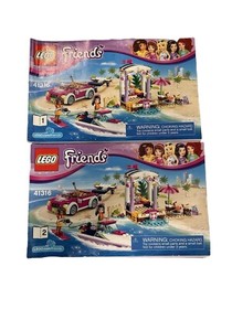 Lego Friends 41316 - Incomplete Missing A Hot Dog And A Banana - No Box