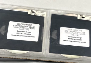 preowned, 2 CD SET, SELF HYPNOSIS CERTIFICATION CLASS, Donald Mottin - Picture 1 of 3