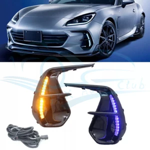 LED DRL Daytime Running Light Lamp 3 Color q Fit For Toyota GR86/Subaru BRZ 2023 - Picture 1 of 16