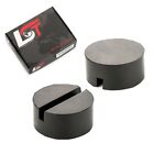 2X Jack Recording Rubber Clog 75X35 Mm Round Pad For Audi A2 A3 A5 A7 A8