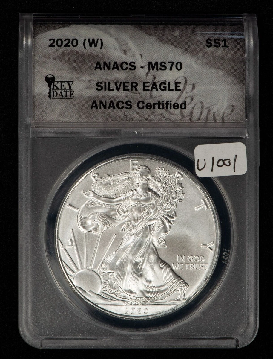 American Eagle MS 70 Graded 2020 Silver Bullion Coins for sale | eBay