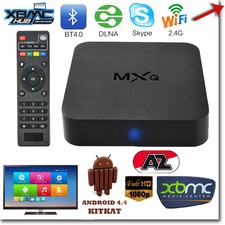 BOX TV MXQ DTT SMART ANDROID INTERNET TV FULLHD WIFI 4XCPU 4XGPU MEDIA PLAYER