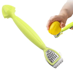 Hand Held Stainless Steel Blade Cheese, Garlic, & Citrus Lemon Grater Zester - Picture 1 of 12