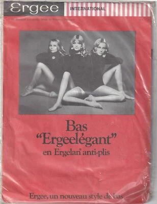 Bas nylon ERGEE "Ergeelégant" 3 coloris 3 tailles. Stockings West Germany (RFA). - Bild 1 von 4