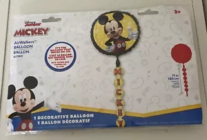Globo de aluminio Mickey Mouse AirWalker 71 pulgadas de alto nuevo - Imagen 1 de 5