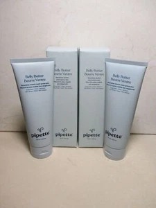 PIPETTE BELLY BUTTER FOR STRETCH MARK-PRONE SKIN 3.8 OZ BOXED (LOT OF 2) - Picture 1 of 2