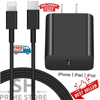 Original Carga Rapida USB-C De 20W Cargador Para iPhone 14 13 11 12 Pro Max XS X - Image 1 of 4