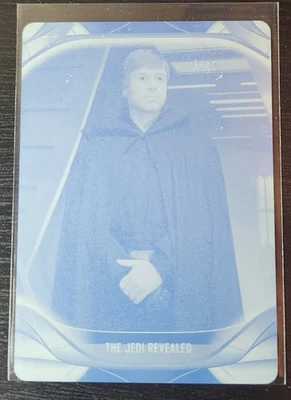 2021 Topps Star Wars Mandalorian Season 2 97 The Jedi Revealed Cyan Printing... - Image 1 of 4