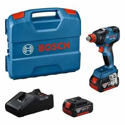Bosch Avvitatore a Batteria Gdx 18V-200 Con 2x Batteria GBA 18V 4.0Ah IN L-CASE - Immagine 1 di 4