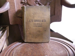 horseshoer blacksmith wagon maker supply book by E.D. Kimball Chicago - Picture 1 of 22