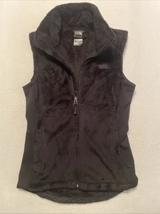 The North Face Weste Fleece Sherpa Furry Schwarz Damen Small S Full Zip Kunstfell - Bild 1 von 8