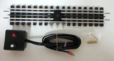 GAR GRAVES 3 RAIL PHAUTOM BLACK CENTER RAIL #108 MAGNETIC UNCOUPLER & UNLOADING - Image 1 of 4