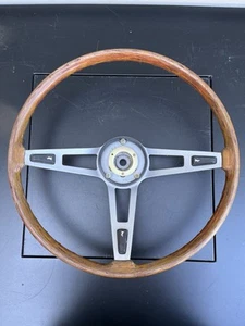 Honda Civic Sb1 RS 1972-79 CVCC VOLANTE MADERA ORIGINAL USADO OEM - Imagen 1 de 3
