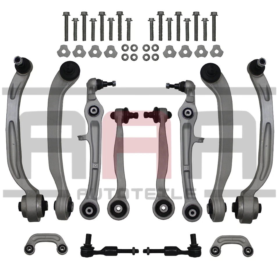 AUDI A6 4F C6 04-11 TRIANGLE BRAS DE SUSPENSION ROTULE BIELLETTE BARRE STAB AV - Photo 1/1