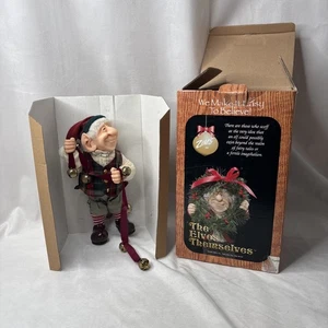 Zim’s The Elves Themself: Clifford The Elf - Figur mit Schlittenglocken Vintage - Bild 1 von 8