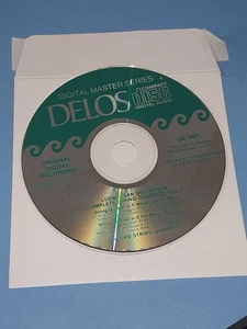 Delos CD Beethoven String Quartets Vol 1 Orford String Quartet 1987 Digital - Imagen 1 de 1