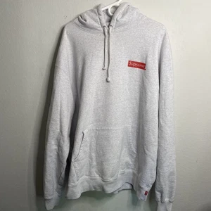 Supreme Instant High Patches Hoodie/Hooded Sweatshirt Size XXL- Gray - Picture 1 of 8