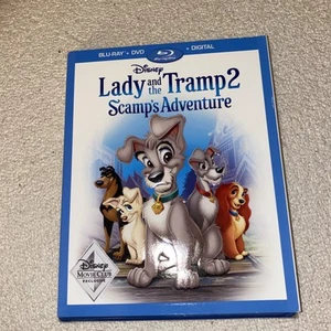 Lady and the Tramp 2 Scamps Adventure (Blu-ray/DVD/Digital, 2018) NEW w/cover - Picture 1 of 2