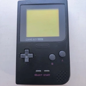 Nintendo Game Boy Pocket Schwarz MGB-001 Getestet - Bild 1 von 10