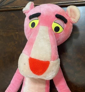 1995 Pink Panther Bendable Life Size 40” Cartoon Plush Rare 90s Vintage - Picture 1 of 6