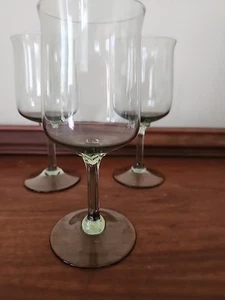 Lenox Green Mist 7 inch Water Goblets Set of 3 - Picture 1 of 10