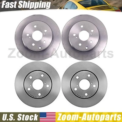 Rotores de freno delanteros traseros Brembo OE para Toyota RAV4 2006-2015 2016 2017 2018 Foto 1 de 4