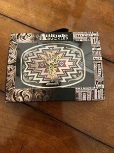 Montana Silversmiths Western Gürtelschnalle Center Of It All Arrow A872 - Bild 1 von 5