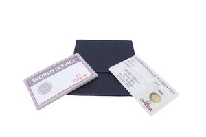 Omega Porte-carte avec Garantie - Warranty with card-holder - Imagen 1 de 6