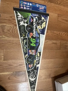 BILL ELLIOTT No. 94 McDonalds Batman Forever 30" Wimpel Serie 1 #1 NASCAR - Bild 1 von 7