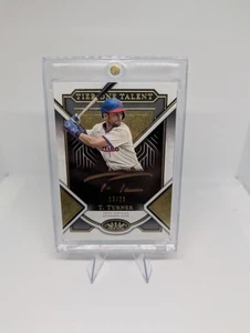 2023 Topps Tier One - Tier One Talent Autographs Trea Turner #T1TA-TT /25 (AU) - Picture 1 of 3
