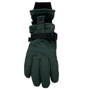 All in Motion NWOT Kids 4-7 Avocado Green Insulated Waterproof Sports Ski Gloves - Picture 1 of 4