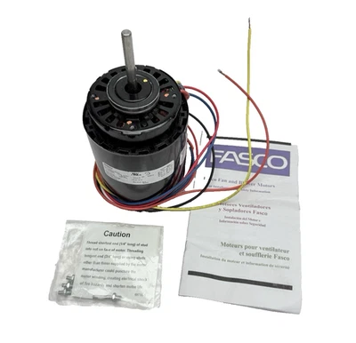 D671B FASCO, MOTOR VENTILADOR 1/15 HP, 115/208-230 V, 1550 RPM Foto 1 de 4