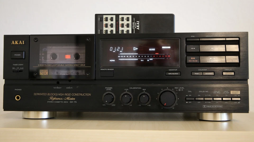 Reproductor de cassette AKAI GX-75 Hight End con FB. - Imagen 1 de 4
