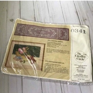 Sentimental Still Life Vintage Needlecraft Kit by The Creative Circle - SEALED - Picture 1 of 6