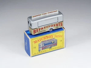 MATCHBOX - 74-a - Mobile Refreshments Canteen - Deep Blue base - En boite - Picture 1 of 10